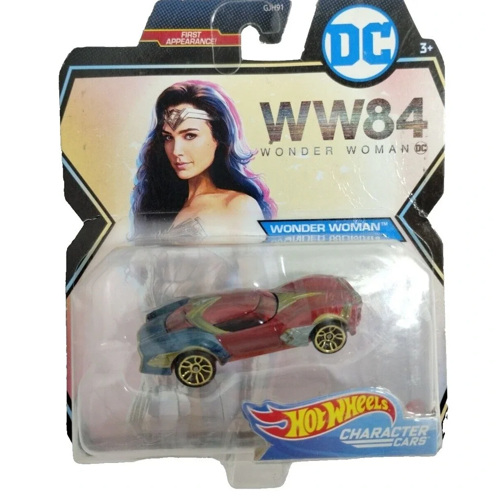Hot Wheels Wonder Woman 1984 WW84 Character Car DC First‎ Appearance NIP